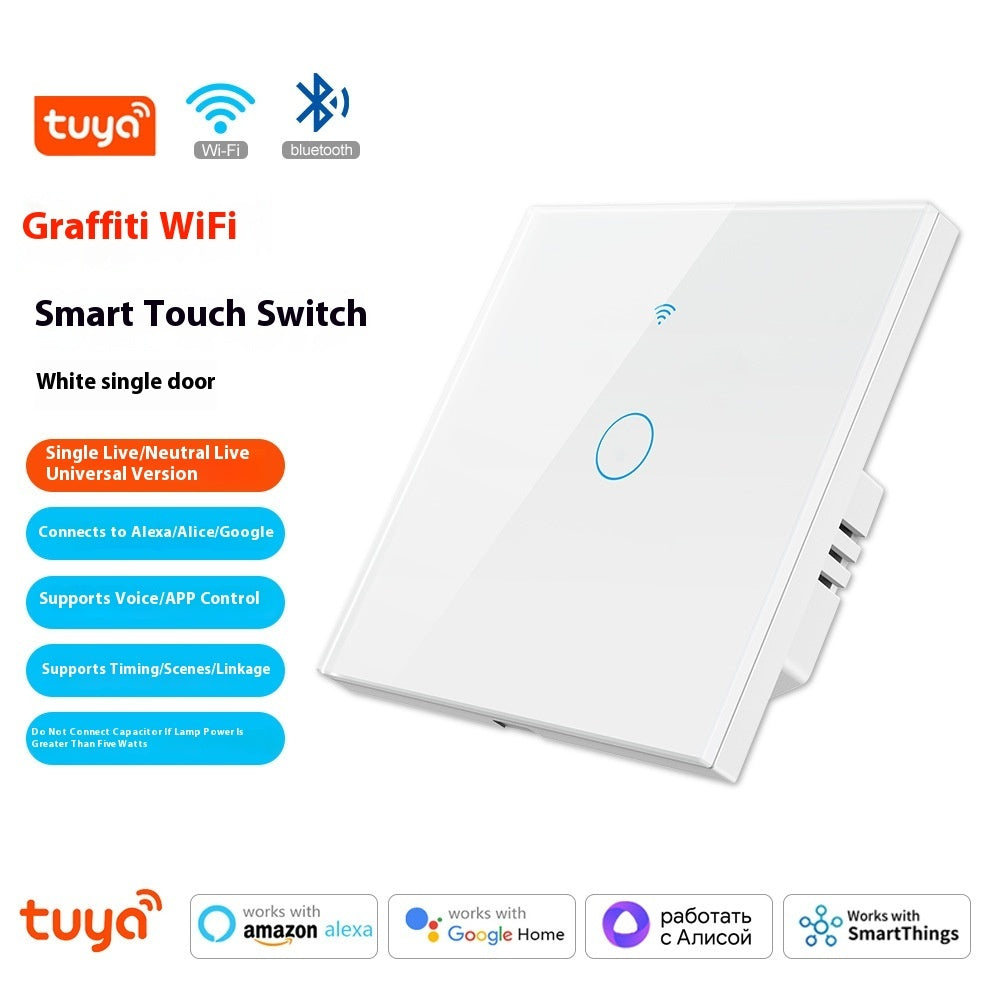 Graffiti WiFi Smart Home APP Lamp Control Panel