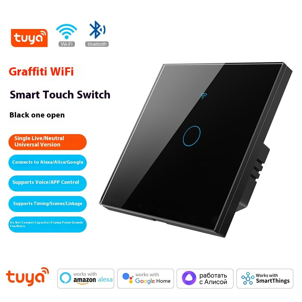 Graffiti WiFi Smart Home APP Lamp Control Panel