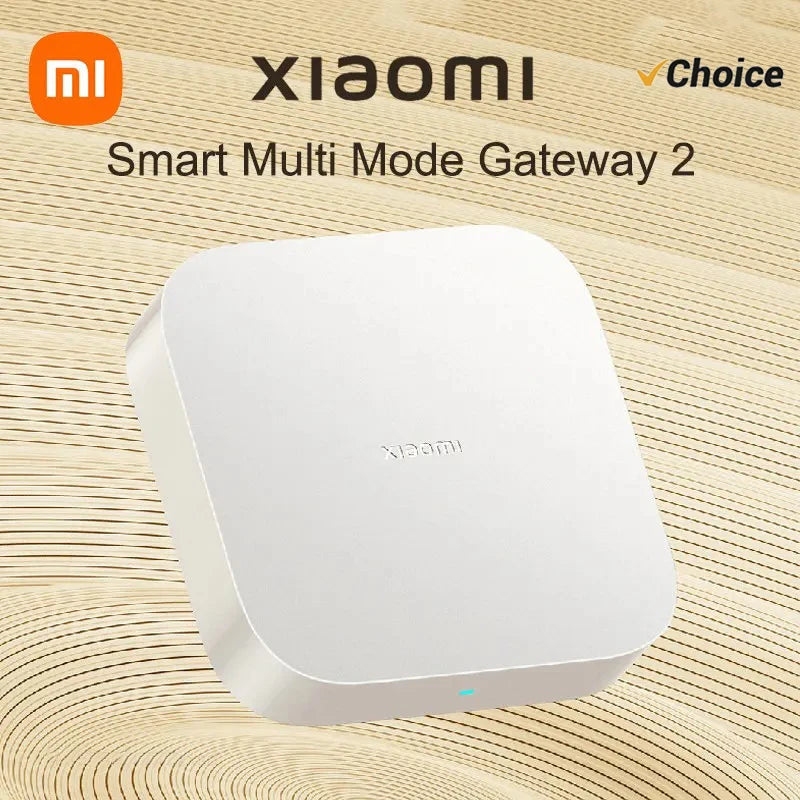 2025 New Xiaomi Smart Multimode Gateway 2 Protocol Bluetooth Mesh Zigbee 3.0 Linkage Smart Remote Control Hub For Mi Home App CN